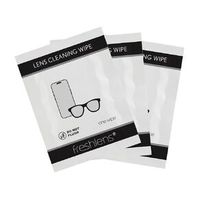 Freshends Lens Cleaning Wipes - 50 Soft & Lint Free Towelettes - Eye Glass Cleaners Individual Packets - Pre-Moistened Lens Wipes For Eyeglasses, Tablets, Camera & Cellphone Screens in Saudi Arabia