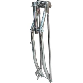26 inch Bicycle Fork Springer Fork 1" Threaded Fork, Disc Brake Heavy Duty Bike Fork for Cruiser Chopper Bike in Kuwait