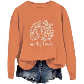 Anatomical Lung Sweatshirt Respiratory Therapist Sweatshirt in Kuwait