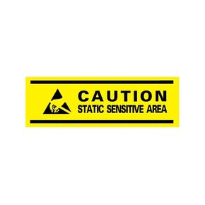 81800 Caution Static Sensitive Area Aisle Marking Tape, 3" x 54' in Kuwait