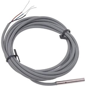 مفتاح مستشعر حثي صغير من الفولاذ المقاوم للصدأ IP65 مفتاح القرب المقاوم للماء مع كابل 2 متر ثلاثة أسلاك NPN PNP(O6.5، PNP NO) in Kuwait