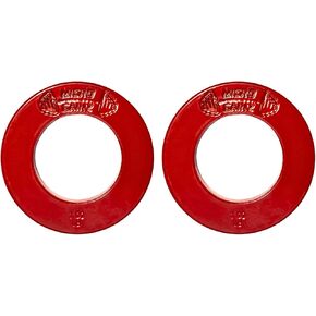 Micro Gainz Calibrated Fractional Weight Plate Set of 2 Plates, Choose Set (.25LB-1.25LB), Designed for Olympic Barbells for Strength Training & Micro Loading Bar Weights, Made in USA in Kuwait