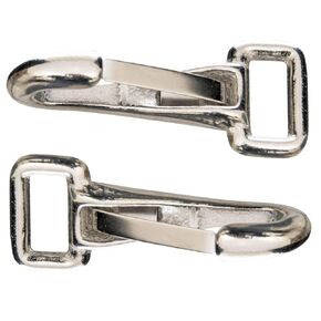 Jeffers Spring Snap ذو عين مربعة، 1 بوصة × 3-1/4 بوصة - أجهزة حديدية متينة مطلية بالنيكل للحبال، الرصاص، سلاسل الكلاب، الأربطة، المسامير، الفروسية، التخييم، الأشرطة، معدات الهواء الطلق - عبوة واحدة in Kuwait