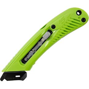 Pacific Handy Cutter S5R Box Cutter | Heavy Duty Utility Knife, Tape Splitter, & Film Cutter | 3-Position Retractable Box Cutter with Easy Blade Change | For Right Handed Users in Kuwait