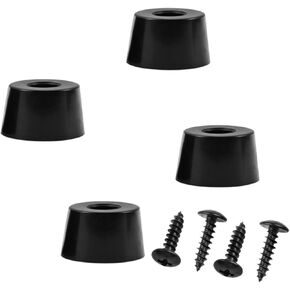 4Pcs Round Rubber Feet, Subwoofer Isolation Feet for Electronics Audio Turntable Speaker CD Guitar AV Receivers in Kuwait