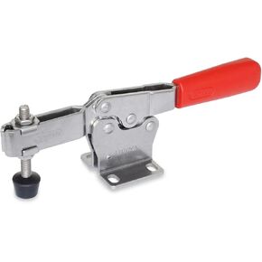 Ganter Normelemente مشبك أفقي بقاعدة أفقية، GN 820-130-MC، فولاذ، مجلفن، أزرق تخميلي، حزمة من 1 in Kuwait