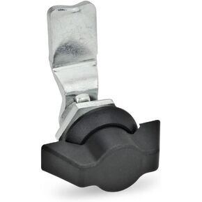 عناصر جانتر القياسية | مزالج مع وحدة التحكم – GN 115 | تستخدم بيد بلاستيكية، قطعة واحدة، أسود، GN 115-SK-24 in Kuwait