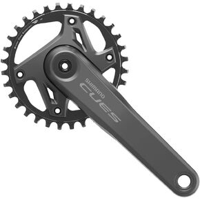 SHIMANO CUES FC-U6000-1 Crankset 9-Speed 165mm 96BCD 32T 52.5mm Dub Black in Kuwait