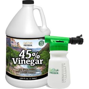 Nature's Freedom 45% خل مركز، 1 جالون مع بخاخ مضخة للحديقة in Kuwait