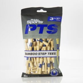 Pride Sports Professional Tee System Step Tees (3 1/4", Bamboo, 50pk) in Kuwait
