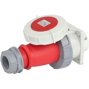 IP67 waterproof explosion-proof 4 core 32A industrial socket three-phase aviation connector(Connector set) in Kuwait