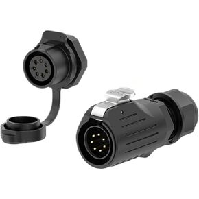 Single hole screw lock wire waterproof connector EW-LP20 panel type 2-7 multi-core power aviation socket(EW-LP20-4P 20A) in Kuwait