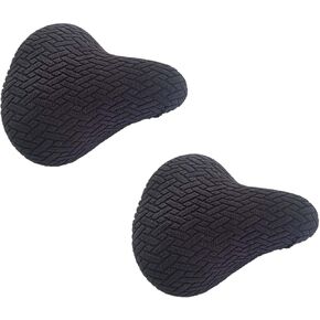 2 حزمة غطاء مقعد الدراجة تنفس النسيج غير مبطن يغطي مقعد دراجة لبيلوتون وسادة مقعد الدراجة دراجة سرج كروزر اختيار السرج ممارسة الدراجات الثابتة الدراجات في الأماكن المغلقة في الهواء الطلق ركوب الدراجات in Kuwait