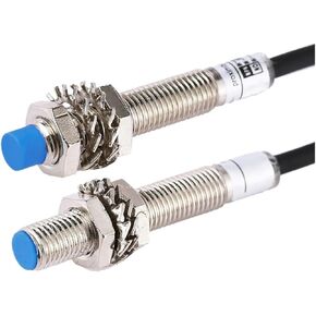 1 قطعة IP65 M8 مستشعر حثي 1.5 مم 2 مم قياسي 2 سلك 3 سلك مفتاح القرب سلسلة LJ8A3 للطابعة ثلاثية الأبعاد طول الكابل 2 متر (1.5 مم - فلوش، PNP NO) in Kuwait