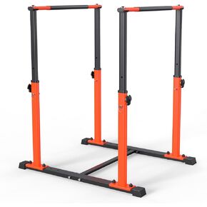 محطة Dip Bar للتمارين الرياضية واللياقة البدنية، شريط Dip Bar 3 مستويات قابل للتعديل لارتفاع الغمس بوزن 400 رطل، محطة غمس للتمارين الرياضية لكامل الجسم in Kuwait