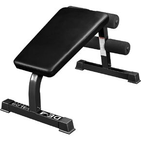 Valor Fitness Decline Sit-Up Bench for Ab Workouts – Heavy Duty Abdominal Slant Board for Crunches, Core Training, Russian Twists, Ab Raises – 650 lb Max Weight – Adjustable Fit – Home Gym Bench in Kuwait