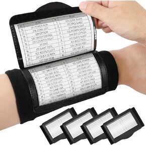 5 عبوات من أساور المعصم لكرة القدم، وأساور معصم لعب كرة القدم ثلاثية النوافذ (QB) للإشارات in Kuwait