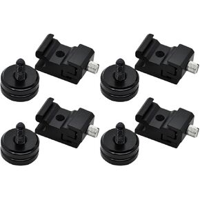 محول Mipcase Universal Hot Shoe Mount مع 2 المكسرات 8pcs تعيين لكاميرات ترايبود وكاميرات DSLR in Kuwait