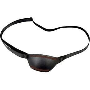 رقعة عين جلدية فاخرة مصنوعة يدويًا مع بطانة إسفنجية ناعمة، رقعة عين مقعرة للبالغين للرجال والنساء in Kuwait