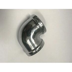 كوع نحاسي مطلي بالكروم 90°3/8 بوصة مع وصلات ملولبة للإناث FPT x FPT in Kuwait