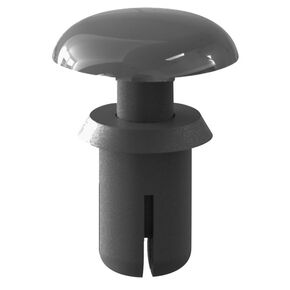 Essentra, SR-3055B, Black UL94 V-2 Nylon Round Snap Push-in Rivet - Compatible Hole Diameter Range 3.1-3.2 mm (0.122-0.126 in) Compatible Panel Thickness Range 3-4 mm (0.118-0.158(1000 Item/s) in Kuwait