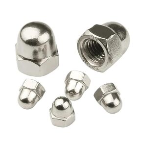 DIN1587 304 Stainless Steel Hexagonal Cap nut Dome nut for M3 M4 M5 M6 M8 M10 M12 M14 M16 for Processing Pressure Rivet Nuts(M8x10pcs) in Kuwait