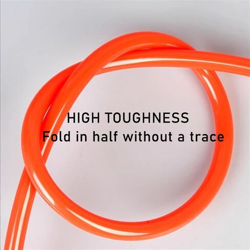 10m/20m/50mPneumatic Air Hose Plastic Tube 4mm 6mm 8mm 10mm 12mm Air Hose Tube Pneumatic Tube Polyurethane Tubing(Black 50m,8x5mm) in Saudi Arabia