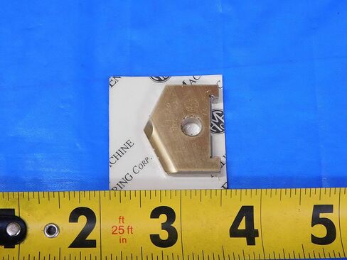 1PC New AMEC 1 7/32" 1020T-0107 Series AA TiN Carbide Spade Drill Insert HP - JH2465CN2 in Saudi Arabia
