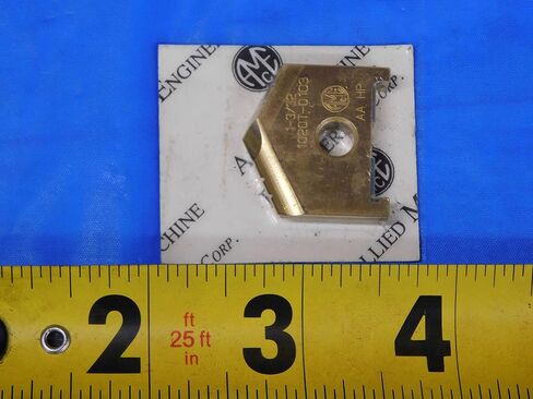 1PC New AMEC 1 3/32" 1020T-0103 Series AA TiN Carbide Spade Drill Insert HP - JH2461CN2 in Saudi Arabia
