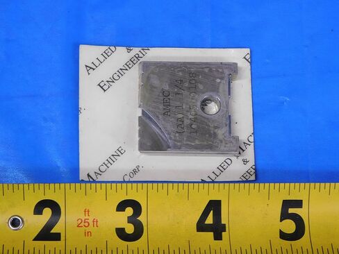 1PC New AMEC 1 1/4" 10405-0108 Series AA Carbide Spade Drill Insert - JH2477CN2 in Saudi Arabia