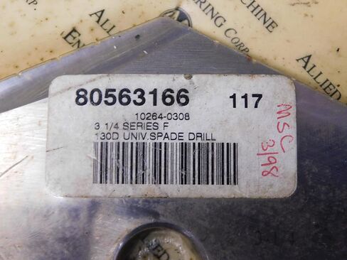 1 قطعة AMEC المجرف شفرة الحفر إدراج CPM-M4 سلسلة F 130 3-1/4 "10264-0308 بت-JH2480BG2 in Saudi Arabia