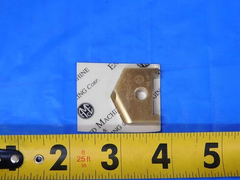 1PC New AMEC 1 3/16" 1020T-0106 Series AA TiN Carbide Spade Drill Insert HP - JH2464CN2 in Saudi Arabia
