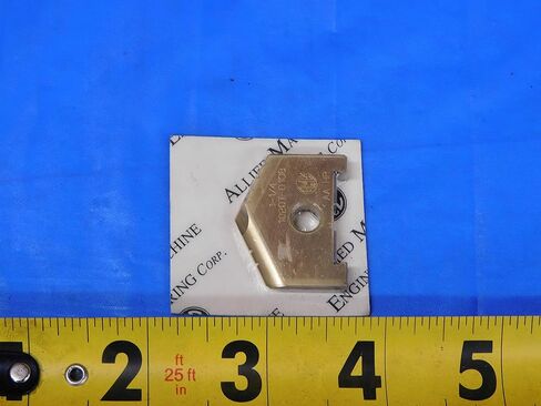 1PC New AMEC 1 1/4" 1020T-0108 Series AA TiN Carbide Spade Drill Insert HP - JH2466CN2 in Saudi Arabia