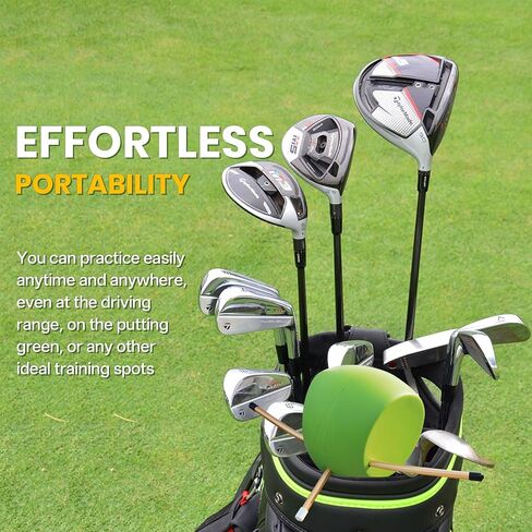 The Connector Golf Training Aid in Improving Hand Positioning, Smart Ball Golf Training Aid for Posture Correction Practice. Golf Swing Trainers are Suitable for Golfers at All Levels, (with Velcro) in Saudi Arabia
