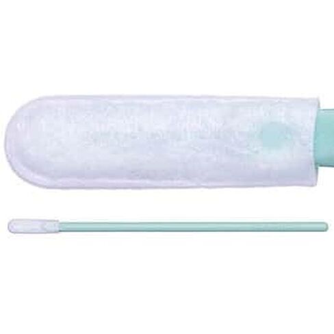 Texwipe TX762 Cleanroom Swab, 0.66"L Knit Polyester Tip, PP Handle; 100/Pk in Saudi Arabia