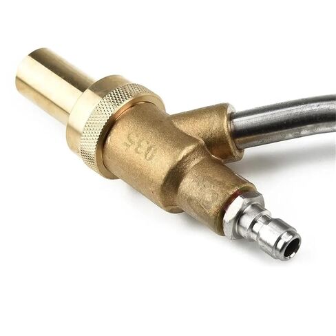 تنظيف خرطوم الأنابيب المشتركة موصل النحاس ارتفاع ضغط الرمال التفجير البخاخ أداة أنابيب غسالة in Kuwait