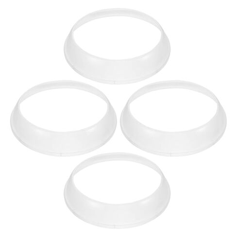 OSALADI 4pcs Cotton Candy Machine Replacement Covers Plastic Edge Guards Sugar Dispenser Enclosure Parts for Cotton Candy Makers Home Use in Saudi Arabia