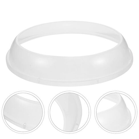 OSALADI 4pcs Cotton Candy Machine Replacement Covers Plastic Edge Guards Sugar Dispenser Enclosure Parts for Cotton Candy Makers Home Use in Saudi Arabia