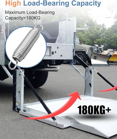 نوابض تمديد مناسبة لبوابة تومي، استبدال زنبرك تمديد عالي التحمل 000922، رفع سلس، أداء محسن، قطعتان in Kuwait
