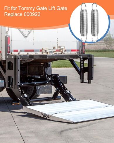 نوابض تمديد مناسبة لبوابة تومي، استبدال زنبرك تمديد عالي التحمل 000922، رفع سلس، أداء محسن، قطعتان in Kuwait