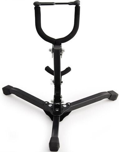 Portable Alto Tenor Saxophone Stand Tripod Holder Foldable Saxophone Storage Rack Universal Sax Ground Support Rack for Music Performance in Kuwait