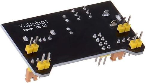 5 Packs 3.3V & 5V Power Modules, Suitable for MB102 102 Prototype Circuit Boards, Powered by DC 6.5-12V or USB Power Modules. in Saudi Arabia