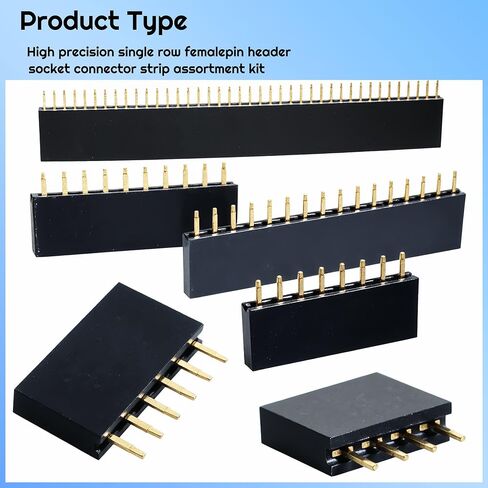 130 قطعة صف واحد 2.54 مللي متر مستقيم صف واحد لوحة دارات مطبوعة أنثى دبوس رأس موصل مقبس قطاع مجموعة متنوعة لدرع النموذج الأولي لاردوينو in Kuwait