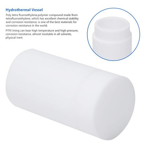 25ml Hydrothermal Synthesis Reactor Liner Stainless Steel Vessel Kettle High Temperature High Pressure Anti Corrosive for Scientific Research Laboratory in Saudi Arabia