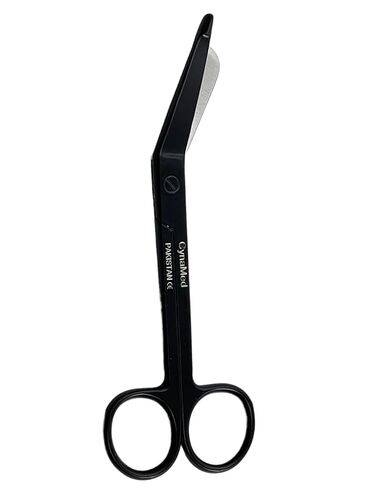 ArTLaB-Tactical Black Nursing Lister Bandage Scissors 5.5" - Hemostat Forceps Straight Curved 5.5"- Perfect for Home Nursing and Doctors (Scissor+HEMOSTAT STR CVD) in Saudi Arabia