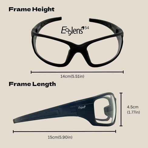 Clear lens ballistic glasses for hunting, shooting safety, military tactical eye protection for shooting range, OSHA 833 in Saudi Arabia