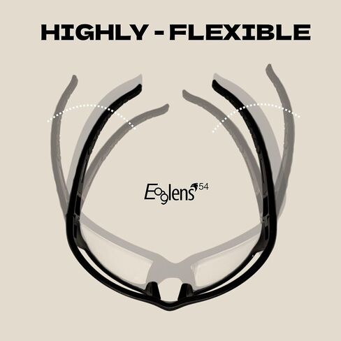 Clear lens ballistic glasses for hunting, shooting safety, military tactical eye protection for shooting range, OSHA 833 in Saudi Arabia