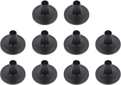 Zerodeko 10pcs Drum Cymbal Sleeves Flanged Replacement Kit Drum Kit Accessories Compatible with Cymbal and Boom Stands for Drummers in Saudi Arabia