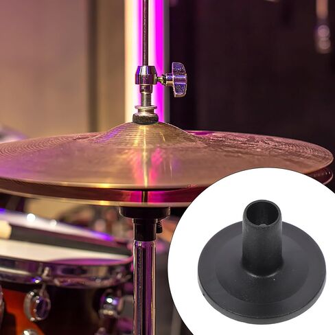 Zerodeko 10pcs Drum Cymbal Sleeves Flanged Replacement Kit Drum Kit Accessories Compatible with Cymbal and Boom Stands for Drummers in Saudi Arabia