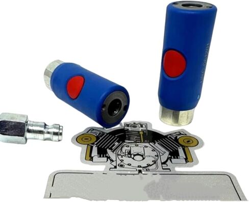 061201 URC061201 13-135 C2B 160 FOR Prevost Push Automotive Button Style safety Coupler 34cfm,1/4" female threads in Kuwait